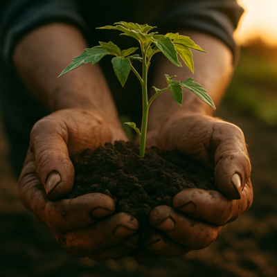 holding soil